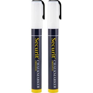 Securit Sma510 Kridtmarker Hvid 2 Stk. Securit Sma510 Kridtmarker Hvid 2 Stk.
