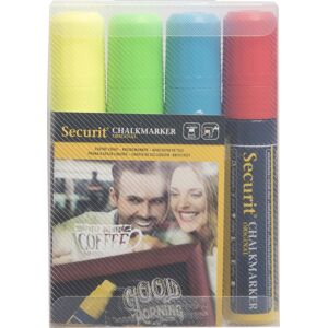 Securit Sma720 Kridtmarker 4 Farver Securit Sma720 Kridtmarker 4 Farver