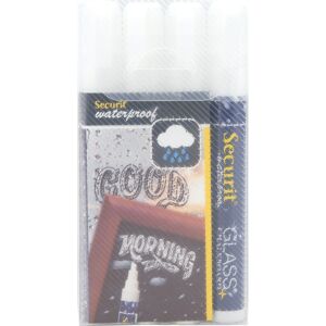 Securit Sma610 Kridtmarker Hvid 4 Stk. Securit Sma610 Kridtmarker Hvid 4 Stk.