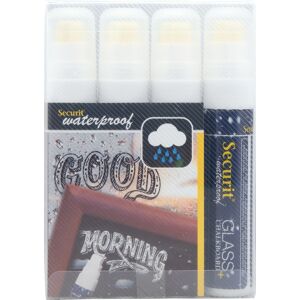 Securit Sma820 Kridtmarker Hvid 4 Stk. Securit Sma820 Kridtmarker Hvid 4 Stk.