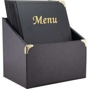 Securit Basic Menukort A4 Sort 10 Stk. Securit Basic Menukort A4 Sort 10 Stk.