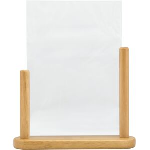 Securit Brochuredisplay Massivt Træ A4 Teak Securit Brochuredisplay Massivt Træ A4 Teak