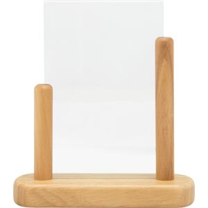 Securit A6 Teak Træ Bordplakatramme - Indendørs/Ude Securit A6 Teak Træ Bordplakatramme - Indendørs/Ude