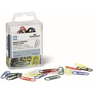 Durable Papirclips 26 Mm Ass. 100 Stk. Durable Papirclips 26 Mm Ass. 100 Stk.