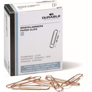 Durable Papirclips 50 Mm K 100 Stk. Durable Papirclips 50 Mm K 100 Stk.