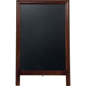 Securit Deluxe Gadeskilt 85x55 Cm, Mørkebrun Securit Deluxe Gadeskilt 85x55 Cm, Mørkebrun
