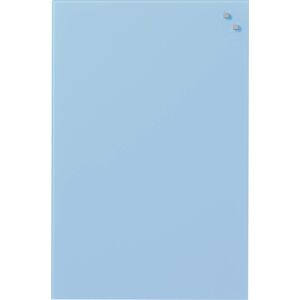 Naga Magnetisk Glastavle 40x60 Cm., Lyseblå Naga Magnetisk Glastavle 40x60 Cm., Lyseblå