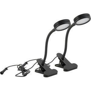 Securit Led Lampe M/clip - Vejrbestandig, 2 Stk. Securit Led Lampe M/clip - Vejrbestandig, 2 Stk.