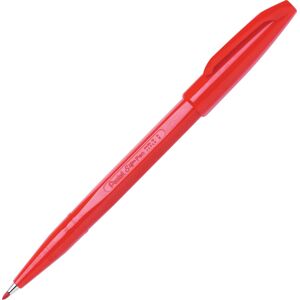 Pentel S520 Signpen Filtpen Rød Pentel S520 Signpen Filtpen Rød