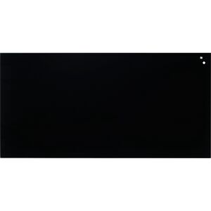 Naga Magnetisk Stænkplade, 100x50 Cm, Sort Naga Magnetisk Stænkplade, 100x50 Cm, Sort