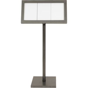 Securit Informationsdisplay M/ Standar 3xa4, Sort Securit Informationsdisplay M/ Standar 3xa4, Sort
