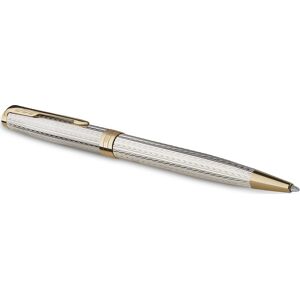 Parker Sonnet Silver Mistral Gt Kuglepen M Parker Sonnet Silver Mistral Gt Kuglepen M
