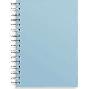 Burde Notesbog, A5, Linjeret, Blue Burde Notesbog, A5, Linjeret, Blue