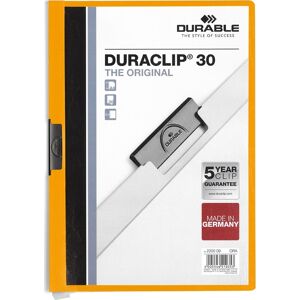 Durable Duraclip 30 Klemmappe A4 Orange Durable Duraclip 30 Klemmappe A4 Orange