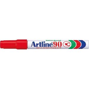 Artline 90 Permanent Marker Rød Artline 90 Permanent Marker Rød