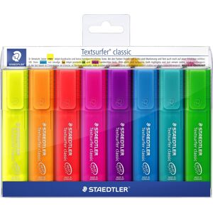 Staedtler Highlighter Rainbow 8 Farver Staedtler Highlighter Rainbow 8 Farver
