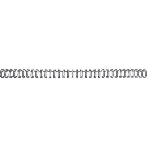 Gbc Metal Spiralryg, A4, 34 Ringe, 14mm, Sort Gbc Metal Spiralryg, A4, 34 Ringe, 14mm, Sort