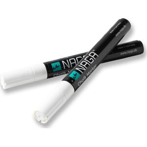 Naga kridtmarker - Hvid - 4,5 mm - til glastavler Naga kridtmarker - Hvid - 4,5 mm - til glastavler