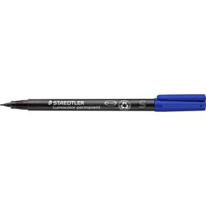 Staedtler 313 Permanent Marker Blå Staedtler 313 Permanent Marker Blå