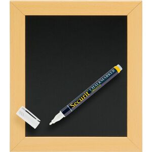Securit Woody Kridttavle, 24x20 Cm, Træ Securit Woody Kridttavle, 24x20 Cm, Træ