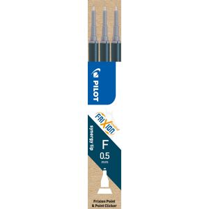 Pilot Frixion Point Refill F Blåsort 3 Stk. Pilot Frixion Point Refill F Blåsort 3 Stk.