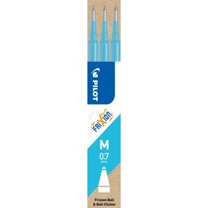 Pilot Frixion Refill M Lyseblå 3 Stk. Pilot Frixion Refill M Lyseblå 3 Stk.