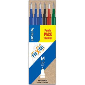 Pilot Frixion Refill M B/s/r/g 6 Stk. Pilot Frixion Refill M B/s/r/g 6 Stk.