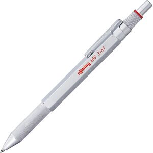 Rotring 600 Multipen Sølv Rotring 600 Multipen Sølv