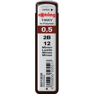 Rotring Tikky Stifter 2b 0,5 Mm 12 Stk. Rotring Tikky Stifter 2b 0,5 Mm 12 Stk.