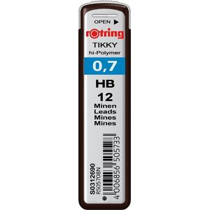 Rotring Tikky Stifter Hb 0,7 Mm 12 Stk. Rotring Tikky Stifter Hb 0,7 Mm 12 Stk.