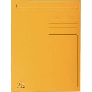 Exacompta Forever 3-Klap Mappe, Folio, Orange Exacompta Forever 3-Klap Mappe, Folio, Orange
