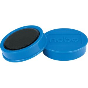 Nobo Whiteboard Magneter Ø38 Mm, Blå, 10 Stk. Nobo Whiteboard Magneter Ø38 Mm, Blå, 10 Stk.
