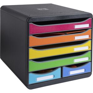Exacompta Big-Box Maxi Skuffekabinet, Harlequin Exacompta Big-Box Maxi Skuffekabinet, Harlequin