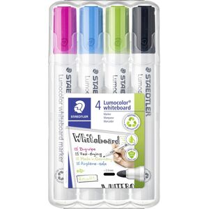 Staedtler 351 Whiteboard Marker 4 Farver Staedtler 351 Whiteboard Marker 4 Farver