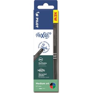 Pilot Frixion Ball+ Rollerpen M 4 Farver Pilot Frixion Ball+ Rollerpen M 4 Farver