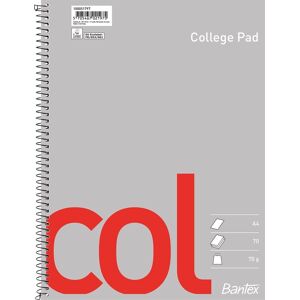 Bantex Col Kollegieblok A4+ Blank Bantex Col Kollegieblok A4+ Blank