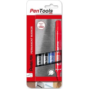 Pentel N50 Permanent Marker Rund 4 Stk. Pentel N50 Permanent Marker Rund 4 Stk.