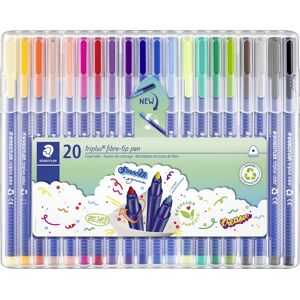 Staedtler Triplus Color Tusser 20 Farver Staedtler Triplus Color Tusser 20 Farver