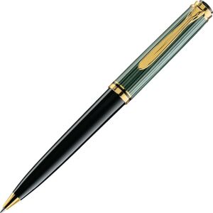 Pelikan Souverän 800 Kuglepen, Black/green Pelikan Souverän 800 Kuglepen, Black/green