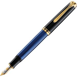 Pelikan Souverän 400 Fyldepen, Ef, Black/blue Pelikan Souverän 400 Fyldepen, Ef, Black/blue
