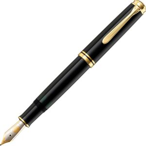 Pelikan Souverän 800 Fyldepen, F, Black Pelikan Souverän 800 Fyldepen, F, Black