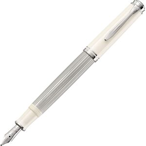 Pelikan Souverän 405 Fyldepen, M, White Pelikan Souverän 405 Fyldepen, M, White