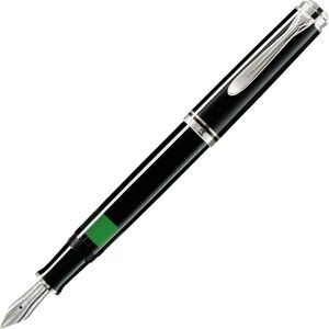 Pelikan Souverän 405 Fyldepen, F, Black Pelikan Souverän 405 Fyldepen, F, Black