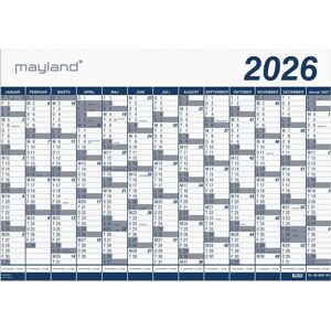 Mayland 2026 Kæmpekalender, 1x13 Mdr., Plast Mayland 2026 Kæmpekalender, 1x13 Mdr., Plast