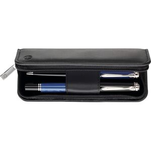 Pelikan Læderetui, 2 Penne, Black Nappa Pelikan Læderetui, 2 Penne, Black Nappa