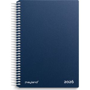 Mayland 2026 Spiralkalender, Plast, Blå Mayland 2026 Spiralkalender, Plast, Blå