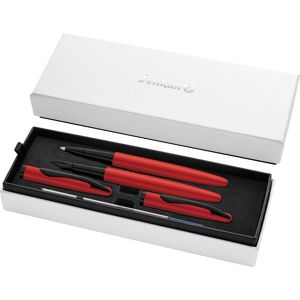 Pelikan Jazz N. Elegance Sæt, Fyl/rol, Red Pelikan Jazz N. Elegance Sæt, Fyl/rol, Red
