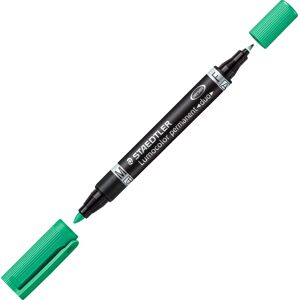 Staedtler 348 Duo Permanent Marker Grøn Staedtler 348 Duo Permanent Marker Grøn