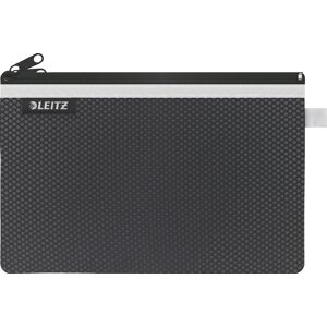 Leitz Wow Lynlåslomme L Sort Leitz Wow Lynlåslomme L Sort