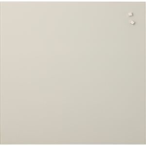 Naga Magnetisk Glastavle, 45 X 45 Cm, Varm Grå Naga Magnetisk Glastavle, 45 X 45 Cm, Varm Grå
